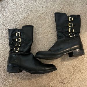 Napoleoni leather boots